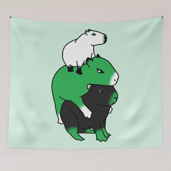 Item preview, Neutrois Capybara designed and sold by chelsea125.