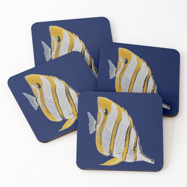 Item preview, Copperband Butterflyfish designed and sold by RainbowGuacamol.