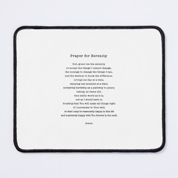Item preview, Prayer for Serenity, God grant me the serenity designed and sold by corbrand.