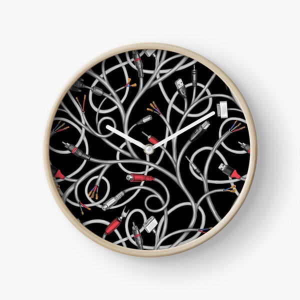 Victoria Contreras Flores WIRED BINDWEED (black) Reloj