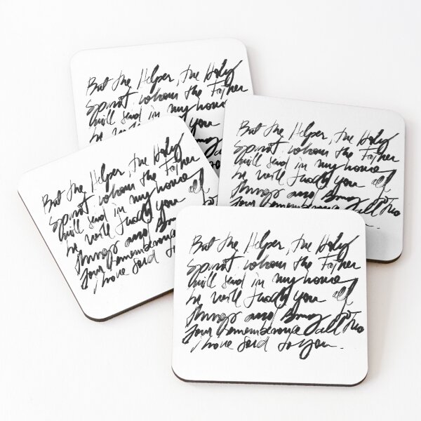 Item preview, Holy Spirit Bible Verse Script designed and sold by Ingrid Blixt.