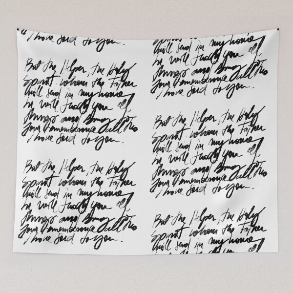 Item preview, Holy Spirit Bible Verse Script designed and sold by Ingrid Blixt.