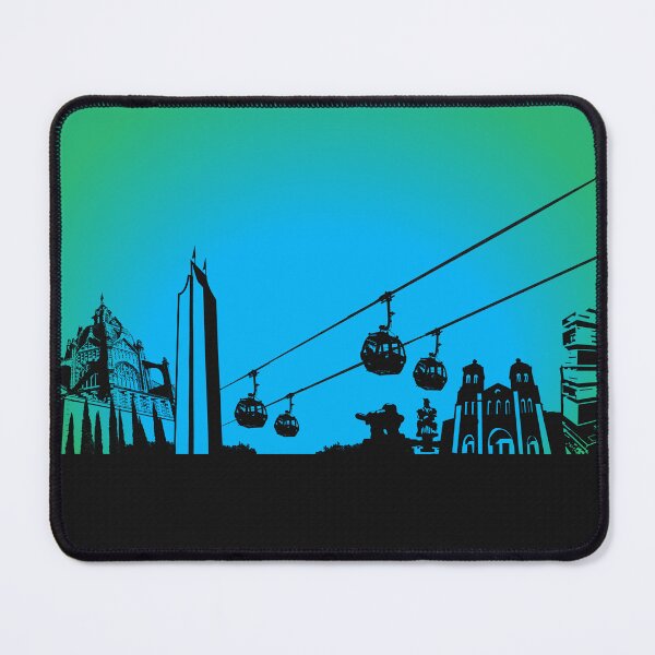 Item preview, Medellin Colombia Skyline Illustration designed and sold by MNR Art.