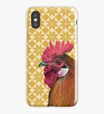 Rooster Montage iPhone Case