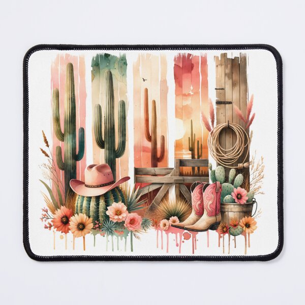 Item preview, Summer Western Boots Brushstroke Art designed and sold by TheEmptyBottleStudio.