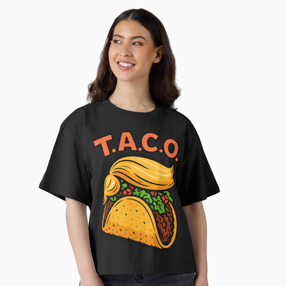 T.A.C.O. – Trump Always Chickens Out | Political Satire Design Classic T-Shirt