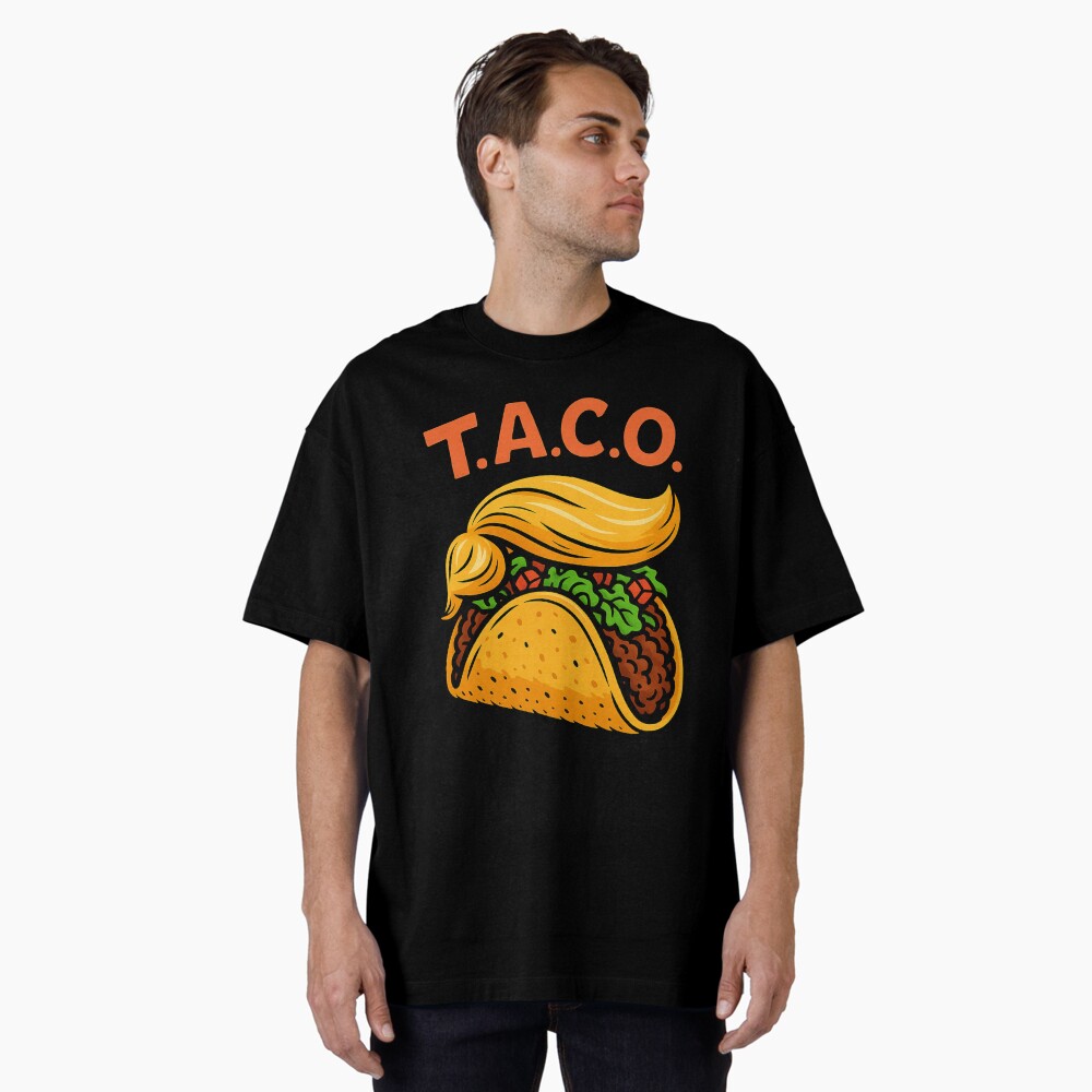 T.A.C.O. – Trump Always Chickens Out | Political Satire Design Classic T-Shirt