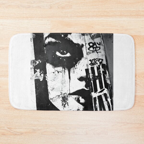 Item preview, Print0034 - GRIME DROPS - Tag it Your Way - Graffiti Tagger Blank - urban noir grunge backdrop, grayscale-style templates for Street Artists, Taggers, Bomberz • GRAFFITI BLANKS • Tag-Ready | Art-Ready designed and sold by NoveltyVariety.