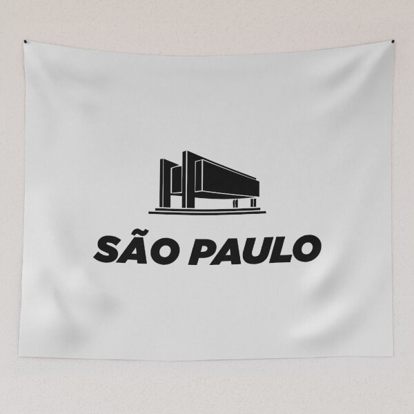Item preview, São Paulo MASP Museum Silhouette – Brazilian Architecture Landmark Design designed and sold by paulo silveira.