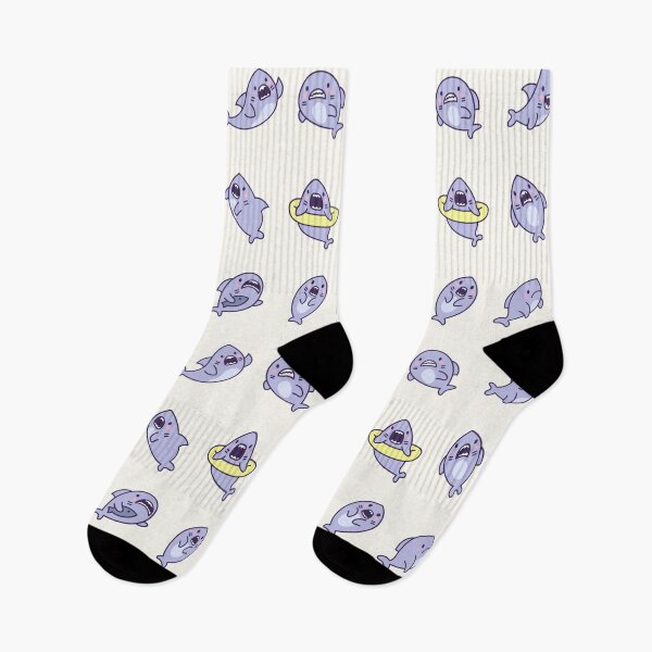 Artikelvorschau, Süße Hai-Kollektion - Kawaii Sharks entworfen und verkauft von patternjp.