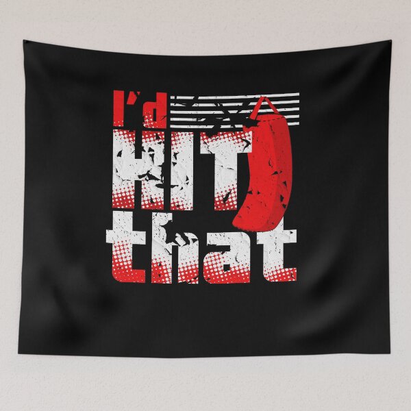 Item preview, Boxing Punching Bag I'd Hit That Funny Design for Boxers designed and sold by AllStarMerch.