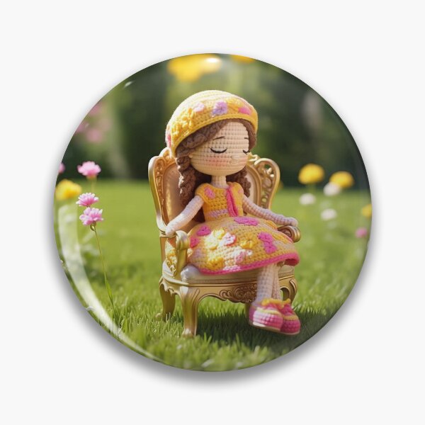 Item preview, Crocheted Bobbie designed and sold by Rue Market.