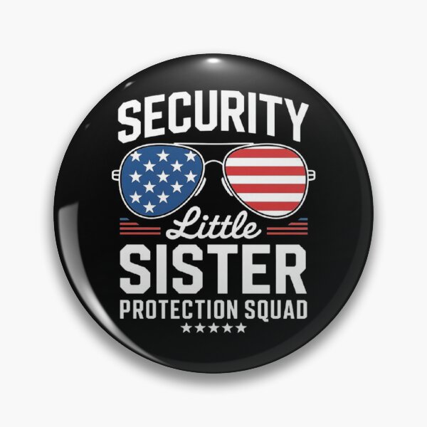Item preview, Little Sister Protection Squad - Patriotic Design designed and sold by love3617.