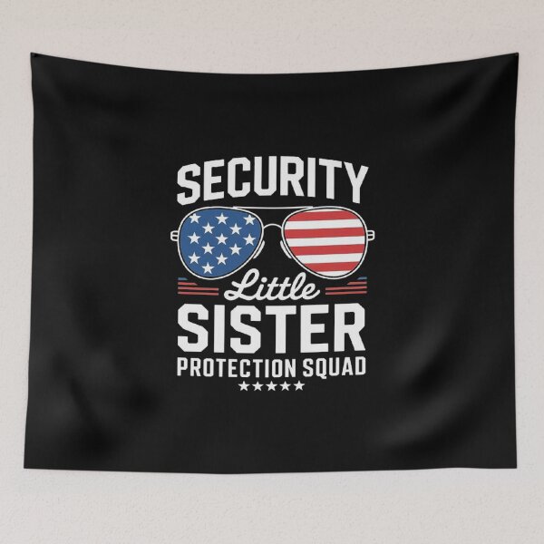 Item preview, Little Sister Protection Squad - Patriotic Design designed and sold by love3617.