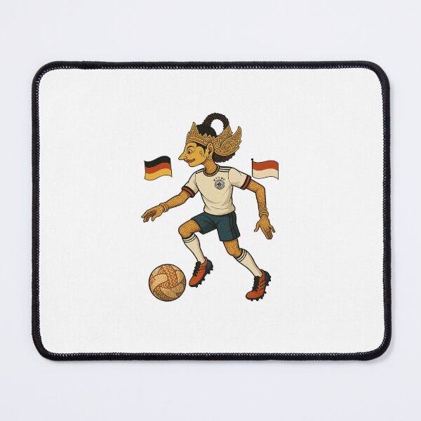 Item preview, Wayang Football Warrior – Indonesia Meets UEFA Nations League designed and sold by AqilaGallery.