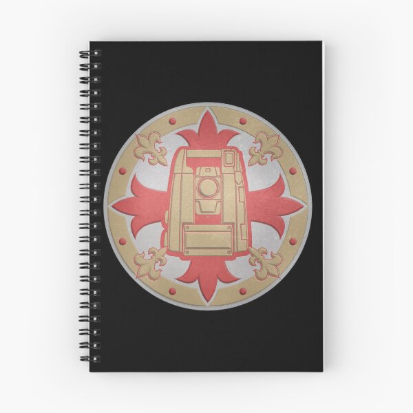 Item preview, TOTAL STATION HERALDIC SHIELD (rounded version) designed and sold by AZMTH.