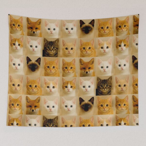 Aperçu de l'œuvre Sont-ils tous des chats ? créée et vendue par shymuscat.