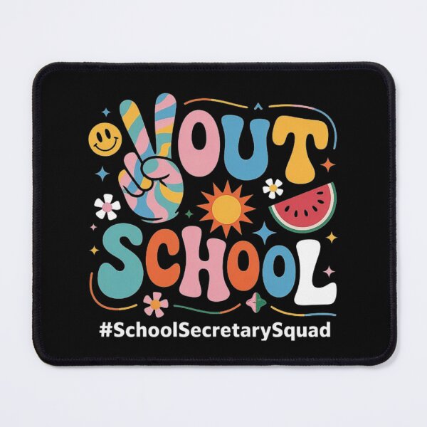 Item preview, School Secretary Squad - Vibrant Retro Vibes designed and sold by love3617.