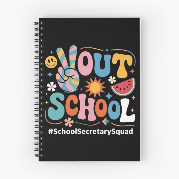 Item preview, School Secretary Squad - Vibrant Retro Vibes designed and sold by love3617.