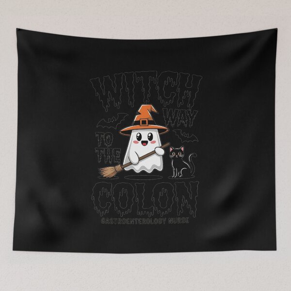 Item preview, Endo Nurse Halloween Gastrointestinal Nurse Ghost Endoscopy designed and sold by MAKOPOKOShop.