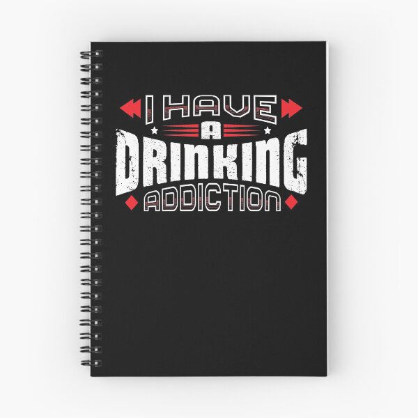 Item preview, I Have A DRINKING Addiction Vintage Distressed designed and sold by SassyYetClassy.