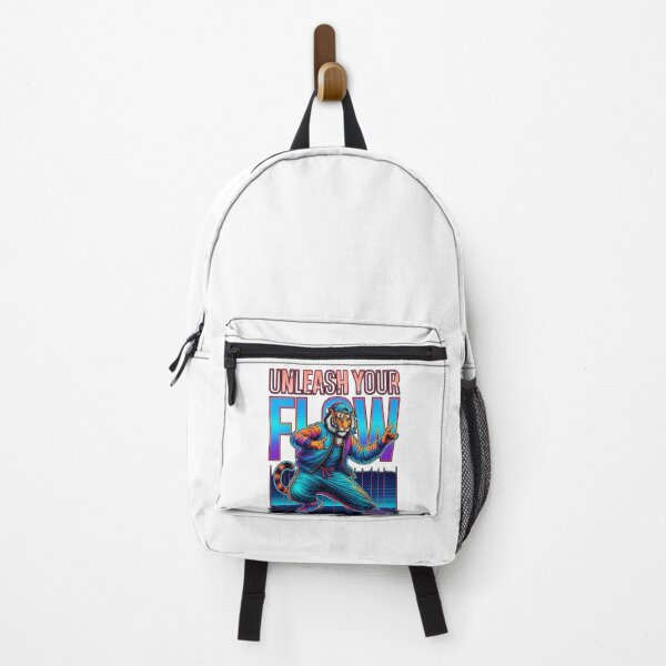 Item preview, Unleash Your Flow – Neon Tiger Dance Art designed and sold by JenniferCreaArte .