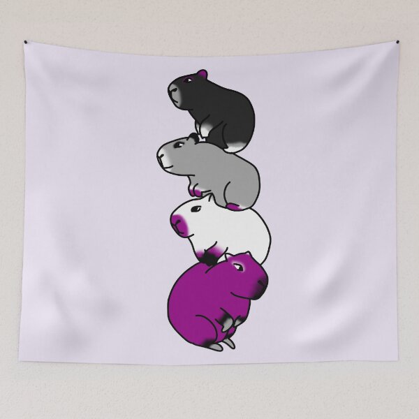 Item preview, Asexual Capybara designed and sold by chelsea125.