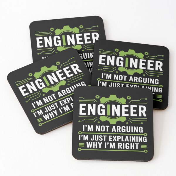 Item preview, Engineer I'm Not Arguing Funny Engineering designed and sold by MAKOPOKOShop.