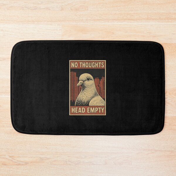 Item preview, No Thoughts Head Empty Pigeon T-Shirt designed and sold by queenzoid.