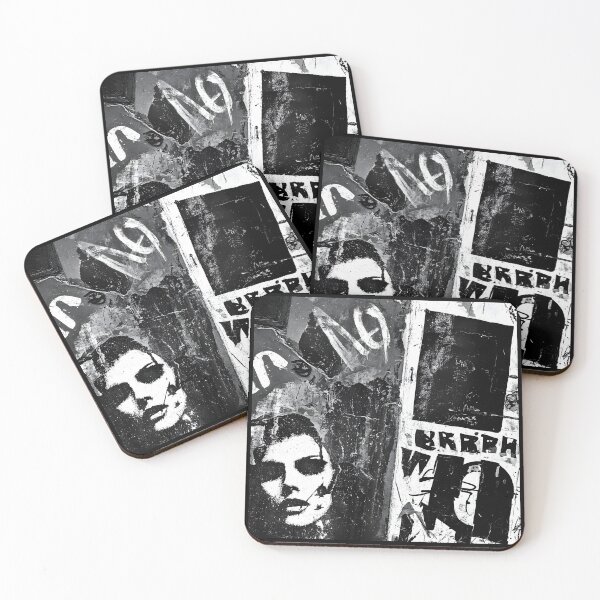 Item preview, Print0036 - GRIME DROPS - Tag it Your Way - Graffiti Tagger Blank - urban noir grunge backdrop, grayscale-style templates for Street Artists, Taggers, Bomberz • GRAFFITI BLANKS • Tag-Ready | Art-Ready designed and sold by NoveltyVariety.