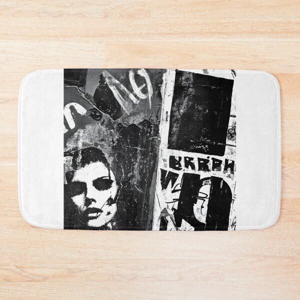 Item preview, Print0036 - GRIME DROPS - Tag it Your Way - Graffiti Tagger Blank - urban noir grunge backdrop, grayscale-style templates for Street Artists, Taggers, Bomberz • GRAFFITI BLANKS • Tag-Ready | Art-Ready designed and sold by NoveltyVariety.