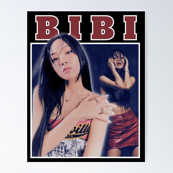 Item preview, BIBI Y2K-Inspired K-R&B Poster Design designed and sold by ErikaRini.