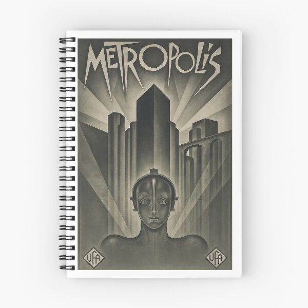 Item preview, Metropolis 1927 German Science Fiction Film Poster designed and sold by retrographics.