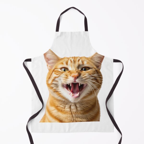 Item preview, Laughing Cat – Funny Cute Cat Art designed and sold by mostafa gebril ⭐⭐⭐⭐⭐.