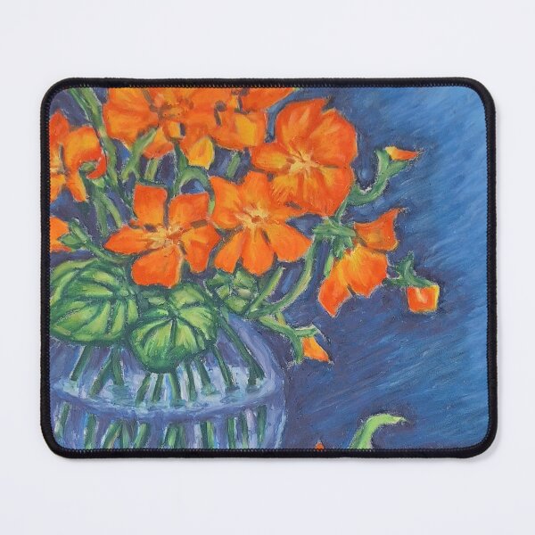 Item preview, Nasturtiums in a Vase designed and sold by PaniaBrown.