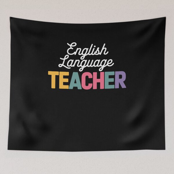 Item preview, English Language Teacher designed and sold by MAKOPOKOShop.