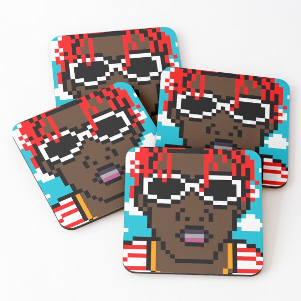 Item preview, Lil Yachty Pixel Art designed and sold by AtariFrootLoops.