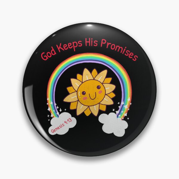 Item preview, God Keeps His Promises, with a Rainbow, Genesis 9:13 designed and sold by Scripture66.