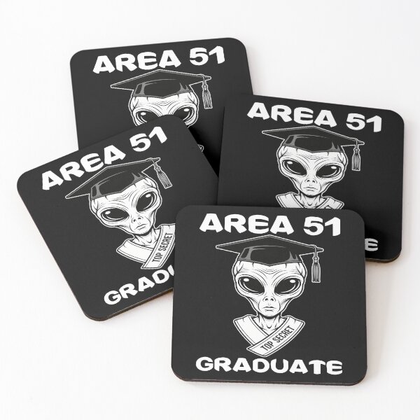 Item preview, AREA 51 GRADUATE - ALIEN GIFT designed and sold by KEF Custom.