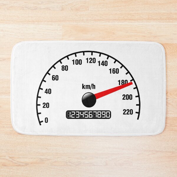 Item preview, SPEEDOMETER (WHITE) designed and sold by Marlon Oseguera.