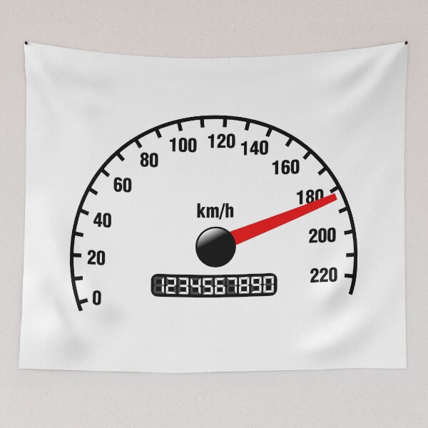 Item preview, SPEEDOMETER (WHITE) designed and sold by Marlon Oseguera.