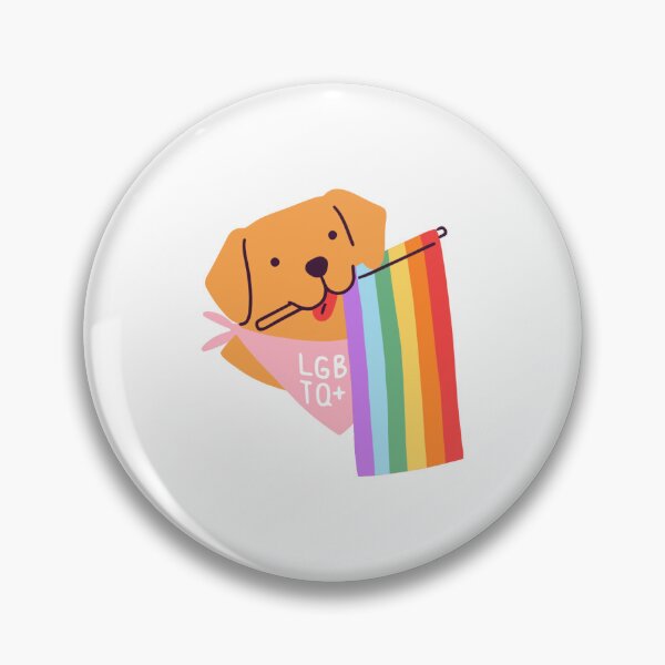 Item preview, Dog With a Pride Flag designed and sold by NeedPosters?.
