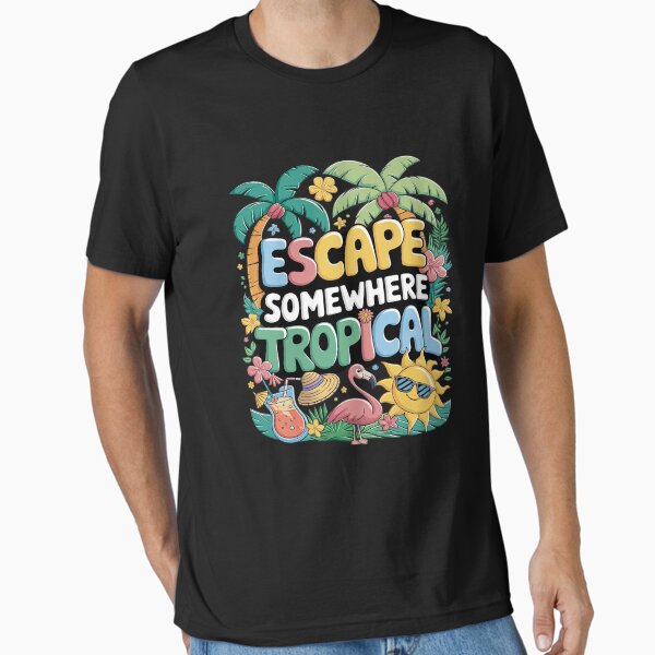 Item preview, Escape Somewhere Tropical Day Of The Tropics designed and sold by MAKOPOKOShop.