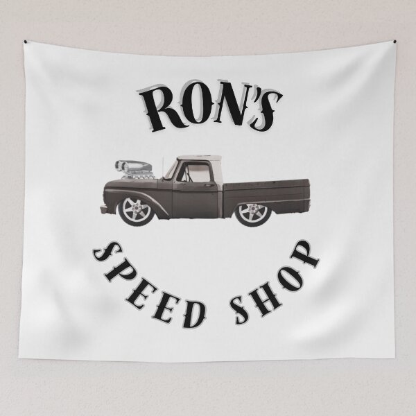 Item preview, Ron's speed shop  designed and sold by TaraPen.