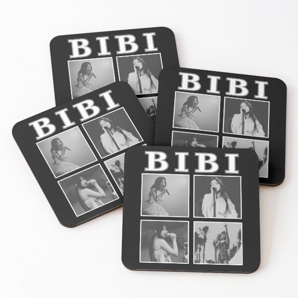 Item preview, BIBI Concert Moments – Black & White K-R&B Poster designed and sold by ErikaRini.