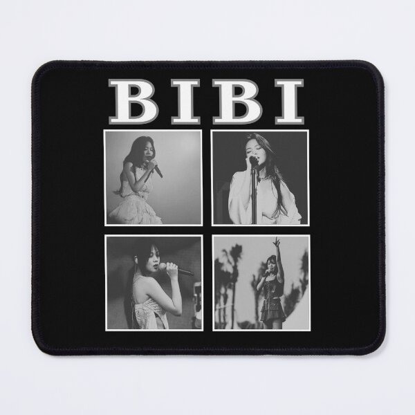 Item preview, BIBI Concert Moments – Black & White K-R&B Poster designed and sold by ErikaRini.