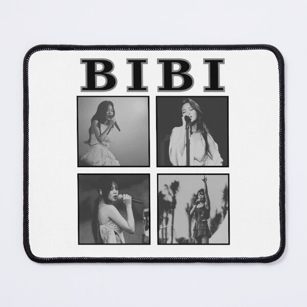 Item preview, BIBI Concert Moments – Black & White K-R&B Poster designed and sold by ErikaRini.