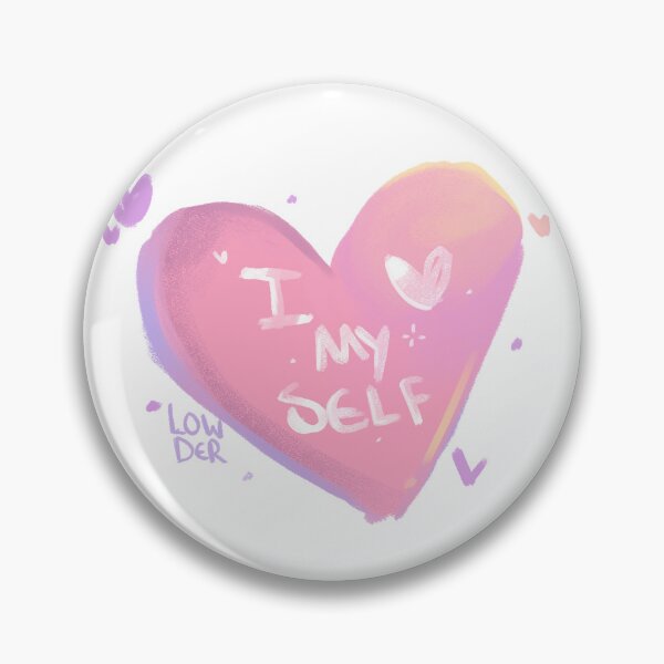 Item preview, I Love Myself – Self Love Positive Message Design designed and sold by lowder.