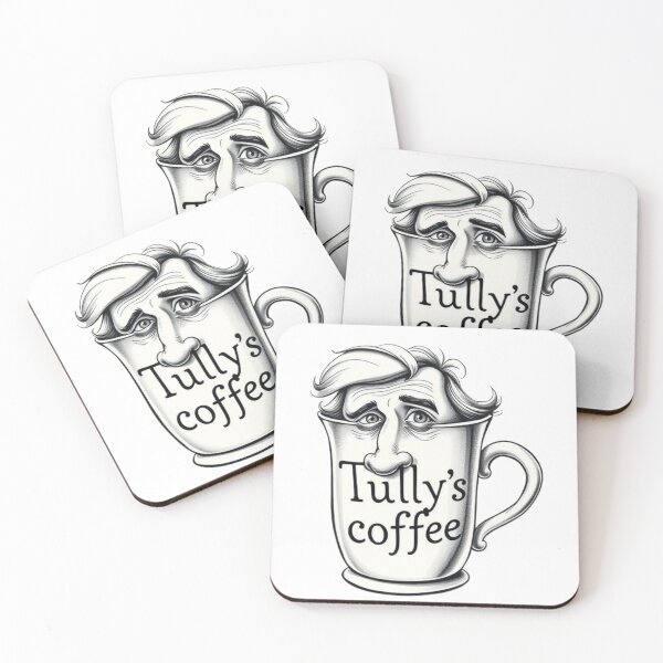 Item preview, Tully's Coffee Cup in Caricatures style  designed and sold by Sahan-MO.
