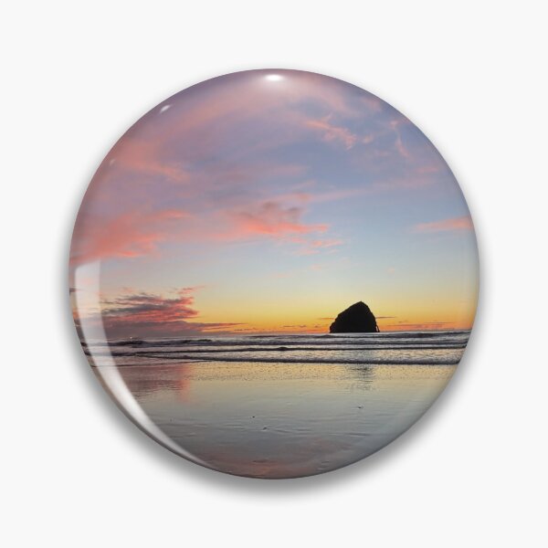 Item preview, Pink clouds at sunset Pacific City, Oregon designed and sold by rainbk22.